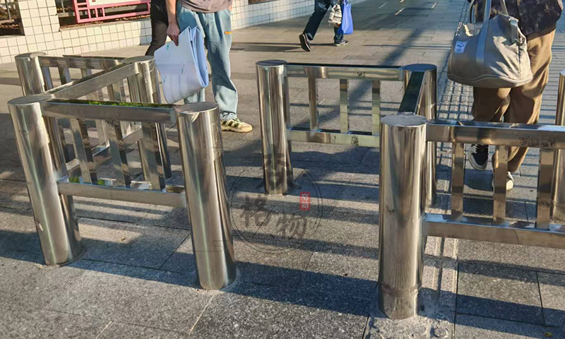 商业街车挡人车分流护栏