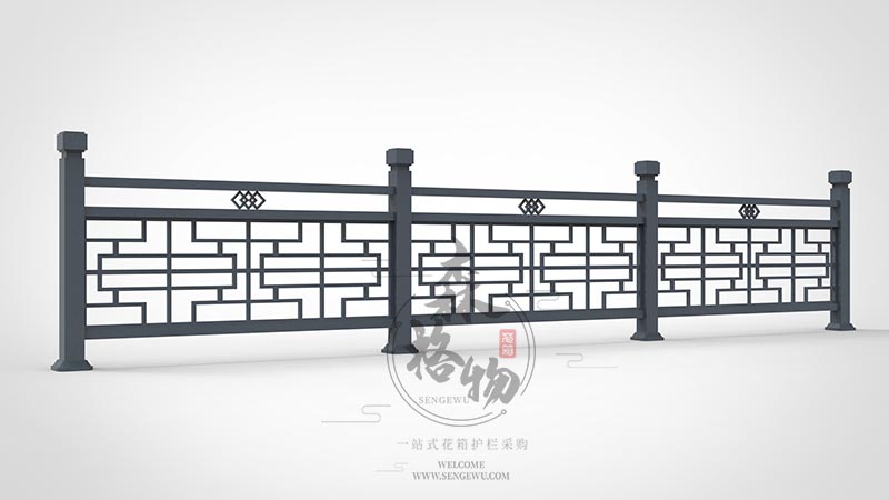 不锈钢市政铁艺护栏