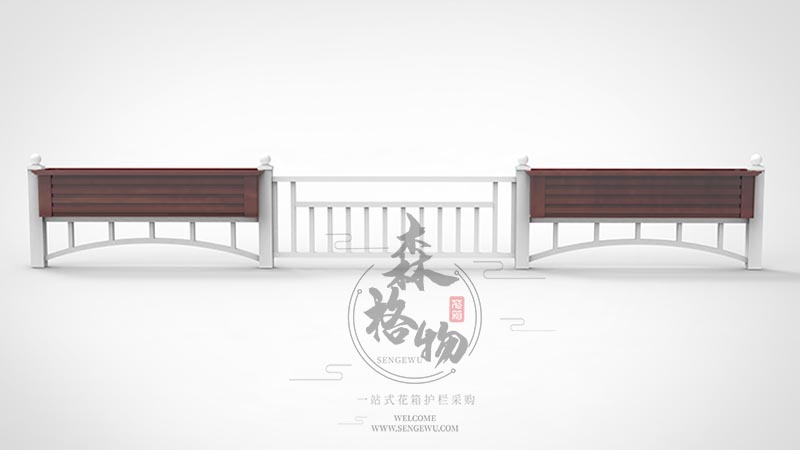铝合金道路花箱护栏